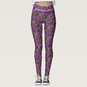 Leggings Floral Christian EXÉCUTEZ VOTRE COURSE inspirant