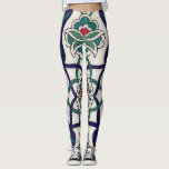 Leggings Floral en céramique turque<br><div class="desc">motif floral en céramique turque.</div>