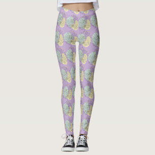 Leggings Floral géométrique Abstrait