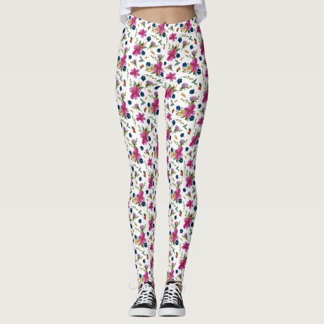 Leggings Floral Joyeaux Designer (Devant)