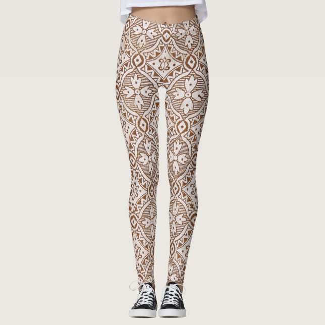 Leggings Floral Paisley (Devant)