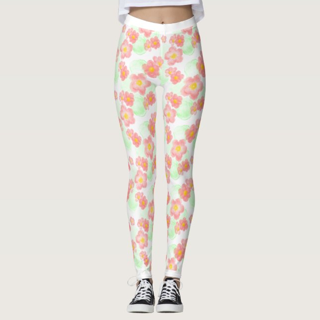 Leggings Floral pattern no1 (Devant)