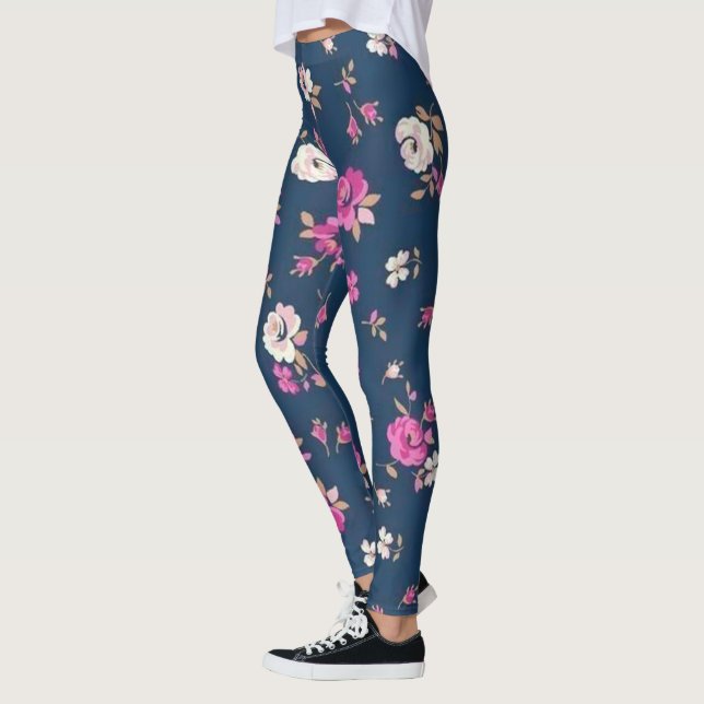 Leggings Floral populaire (Gauche)