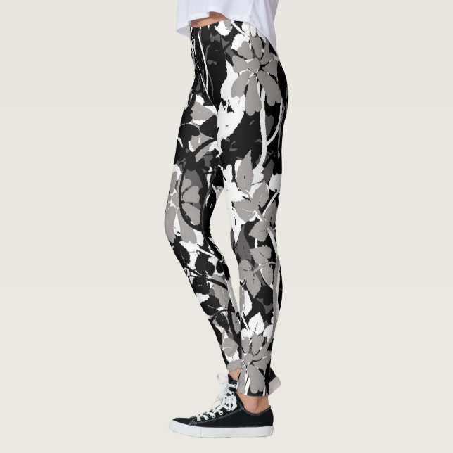 Leggings Floral populaire (Gauche)