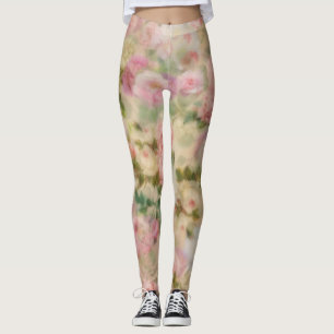 Leggings Floral rose vintage