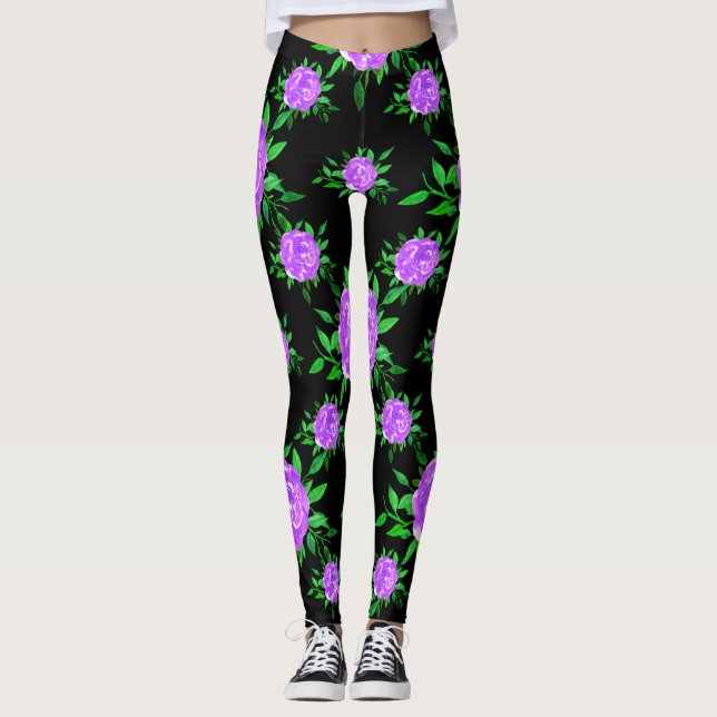 Leggings Floral Wedding Dresses (Devant)