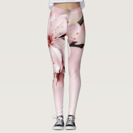 leggings florat moderne black chic hipster photo