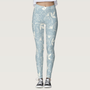 Leggings Flore fleurie printanière