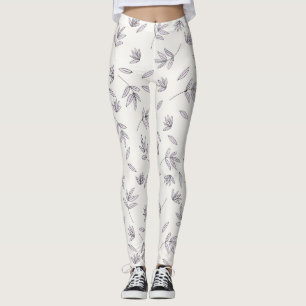 Leggings Flore fleurie printanière