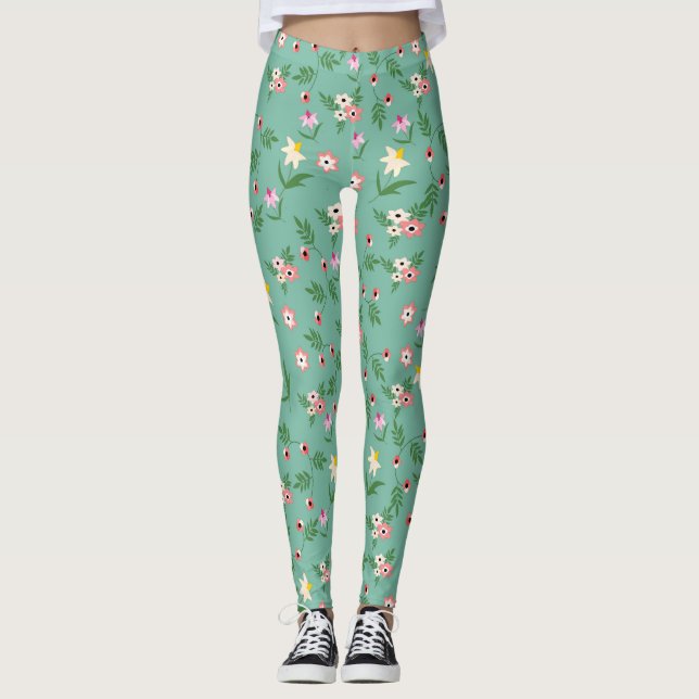 Leggings Flores  (Devant)