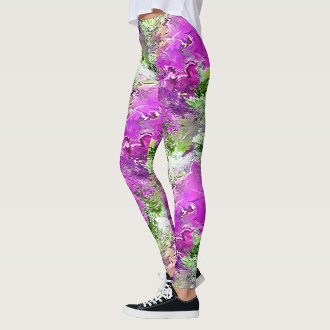 Leggings Flot de Petunias..... (Gauche)