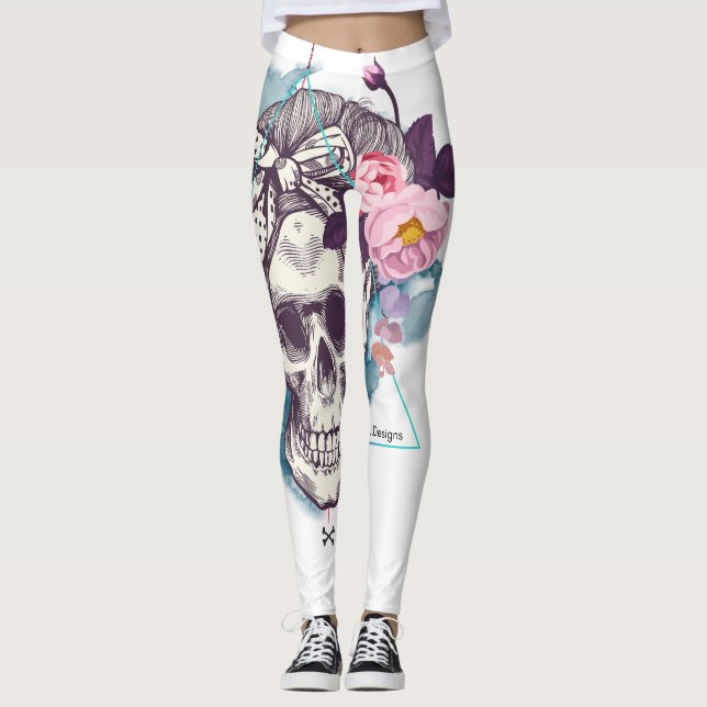 Leggings flower (Devant)