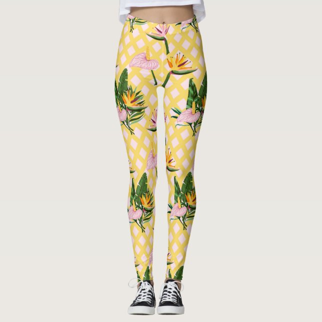 Leggings Flower meanings (Devant)
