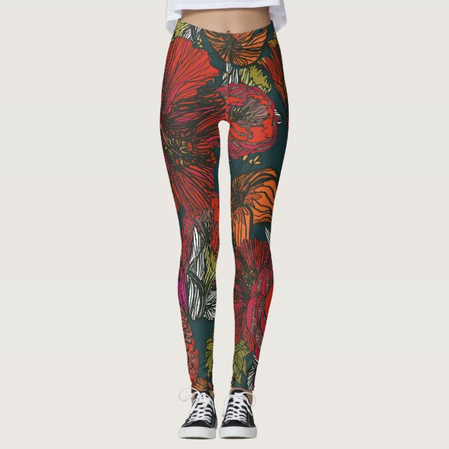 Leggings Flower Medley (Devant)