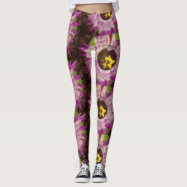 Leggings flower picture legings (Devant)