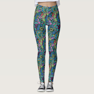 Leggings Flower Power #21