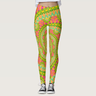 Leggings Flower Power Spirale ENSOLEILLÉE