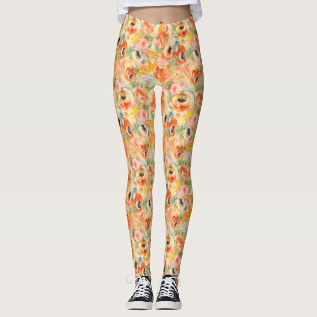 Leggings Flowers (Devant)