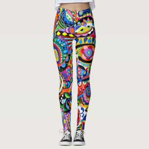 Leggings Folle et colorée