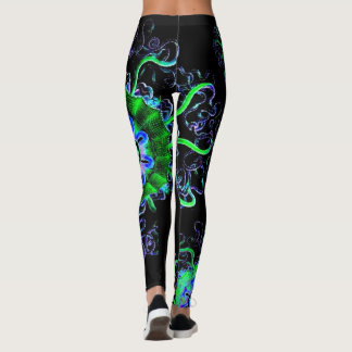 Leggings Fonctionnement au néon de pantalon de yoga de