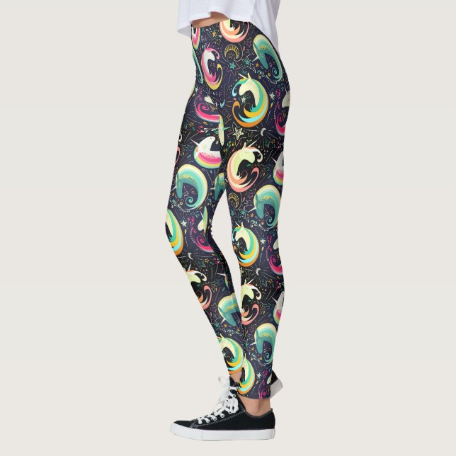 Leggings Fonctionnement sans couture de yoga de motif de (Gauche)