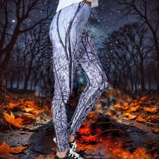 Leggings Forêt à Twilight (This is a haunting pair of leggings!)