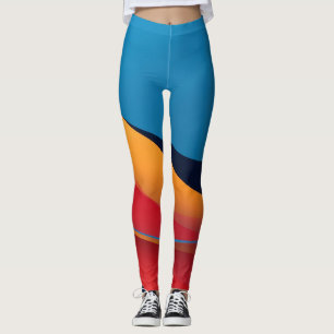 Leggings Formes en couleurs vives