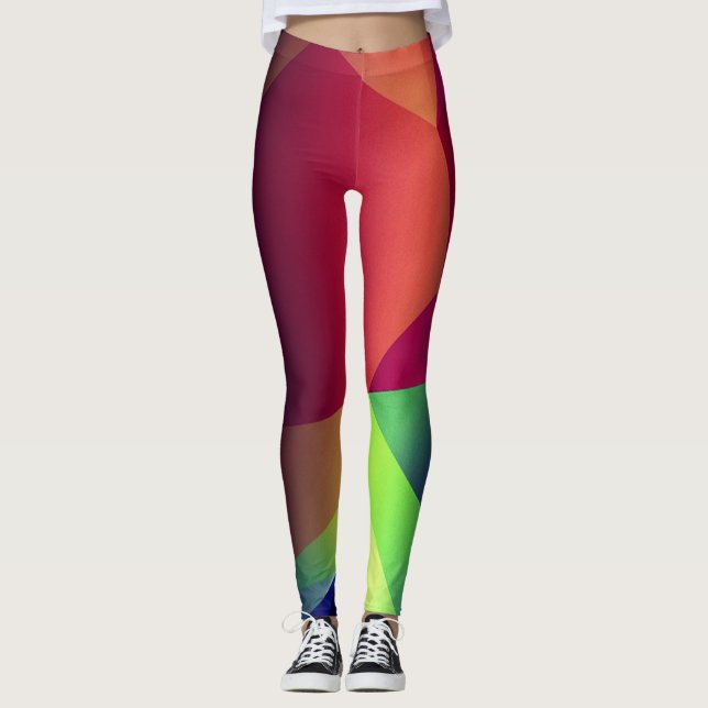 Leggings Formes et angles (Devant)
