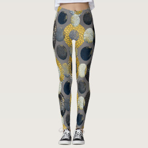 Leggings Formes géométriques Abstraites : Aquarelle colorée
