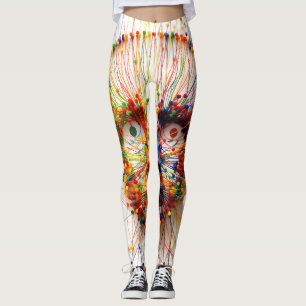 Leggings Forte expression de l'homme brûlant