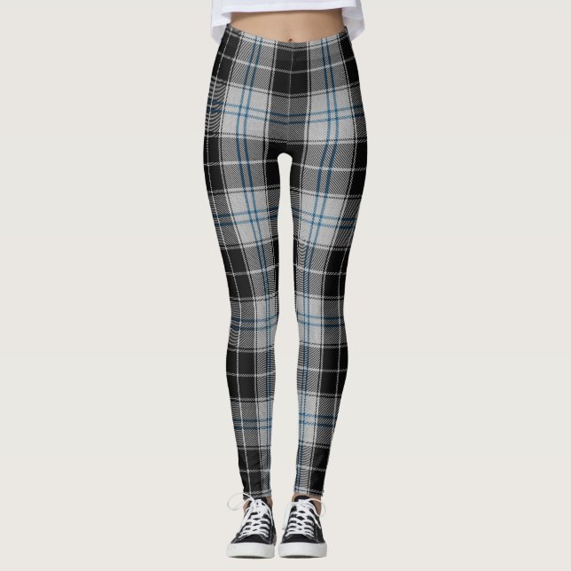 Leggings Forteresse Clans Originaux Tartan Plaid (Devant)