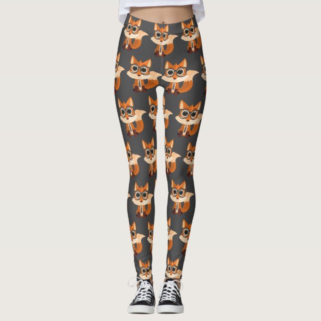 Leggings Fox Nerd (Devant)