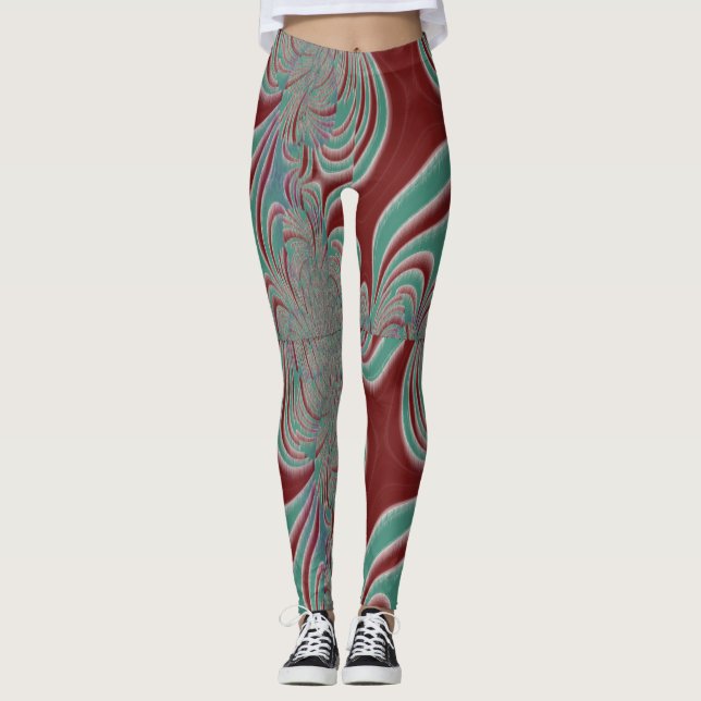 Leggings Fractages venteux (Devant)