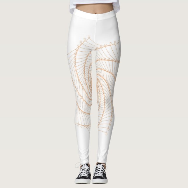 Leggings Fractal | Zazzle_Growshop (Devant)
