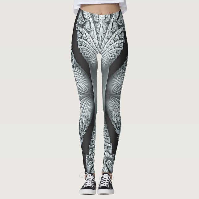 Leggings Fractal | Zazzle_Growshop (Devant)