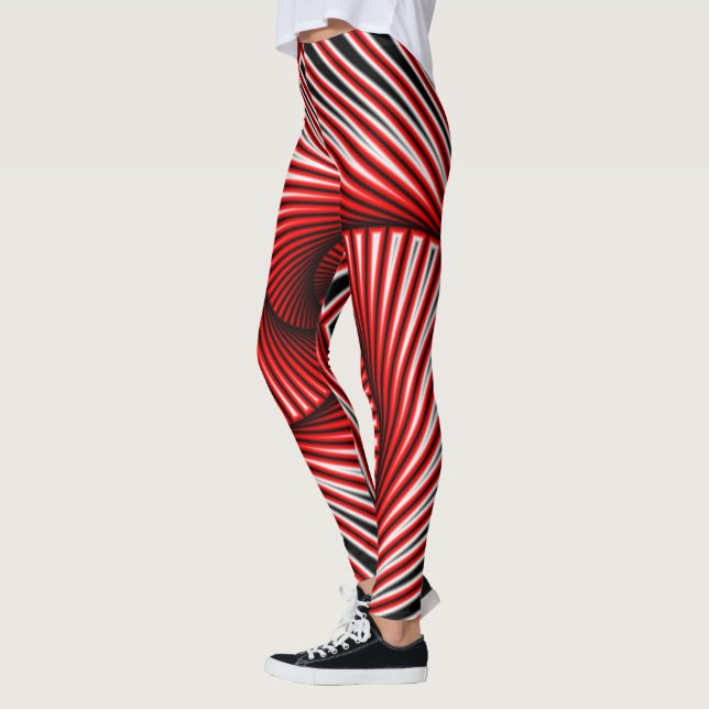 Leggings fractale spirale (Gauche)