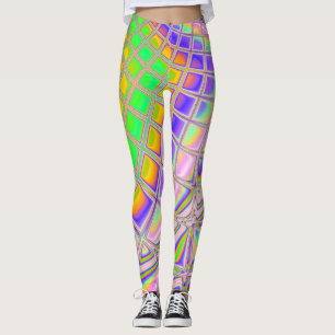 Leggings Fractale vibrante