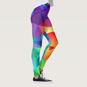 Leggings Fracture Arc-en-ciel Jolies femmes Légendes Pantal