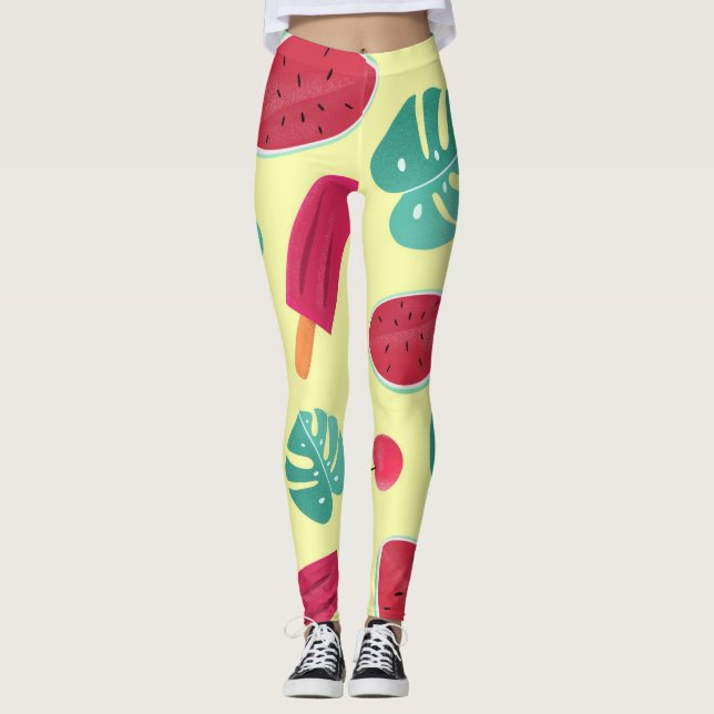 Leggings Fraise (Devant)