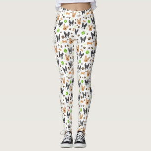 Leggings Français Bulldogs Tennis Balls mignon