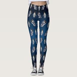 Leggings français King Penguin (mélange bleu foncé