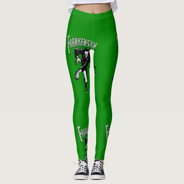Leggings Frankenstein - guêtres/Halloween (Devant)