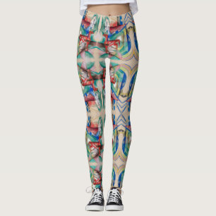 Leggings Franz Marc Paysage avec Animaux Peinture célèbre