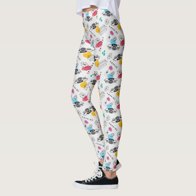Leggings FRIENDS™ | Motif Iconique (Gauche)