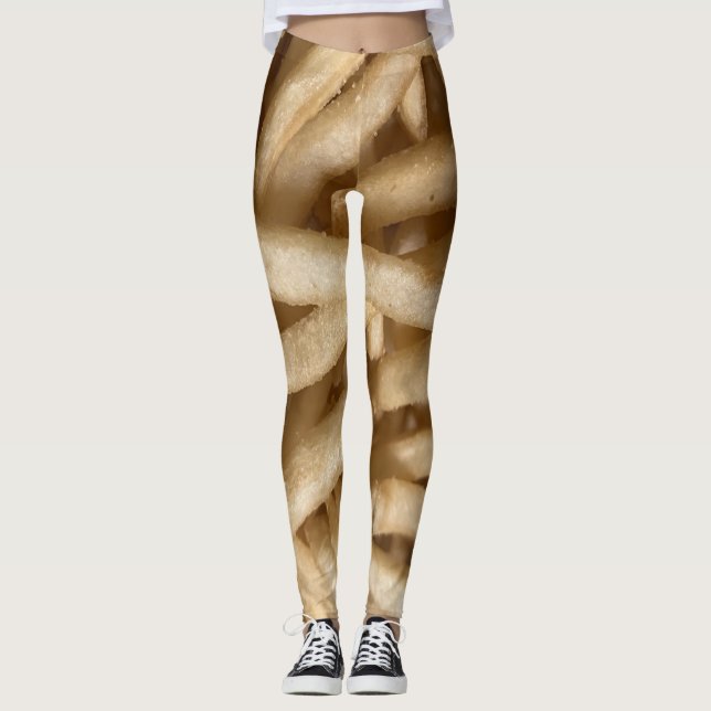 Leggings Fries françaises (Devant)