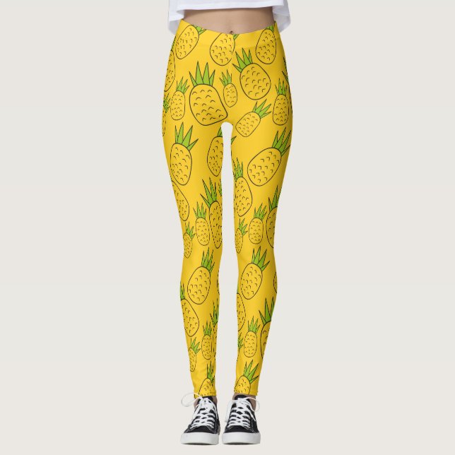 Leggings Fruit seamless pattern | Fruit surface pattern 56 (Devant)