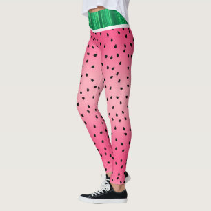 Leggings Fruits d'été de la pastèque de Whimsal