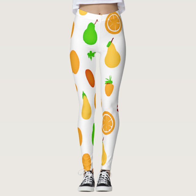 Leggings Fruits exotiques Conception Motif (Devant)