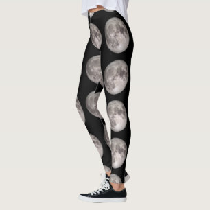 Leggings Full moon print 