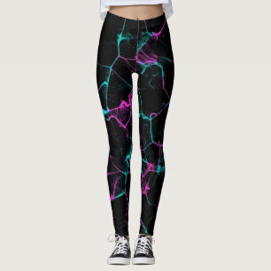 Leggings Fumée de flamme rose chaud